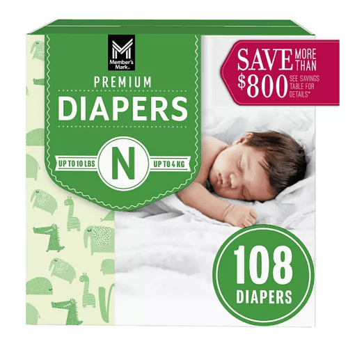 Member's Mark Premium Baby Diapers - Sam's Club