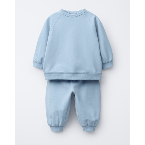 SWEATSHIRT AND JOGGER PANTS SET - Light blue | ZARA United States
