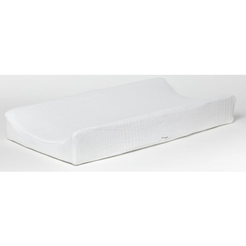 Organic Cotton Matelasse Changing Pad Cover