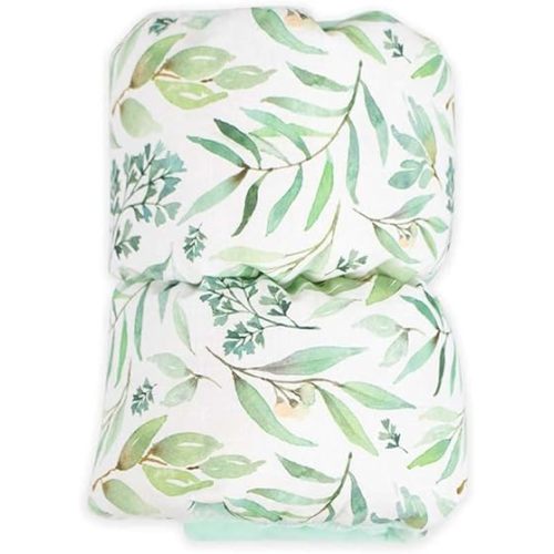Pello The Original Comfy Cradle Nursing Arm Cushion, Breastfeeding and Bottle Feeding Head Support Cushion, Travel-Friendly and Washable, Reversible Nursing Cushion for Newborn, Basil/Mint