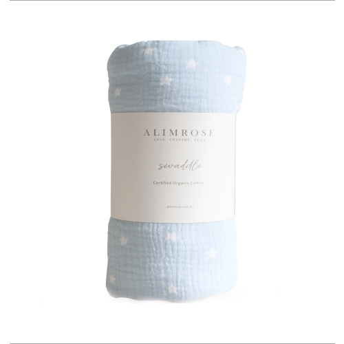 Muslin Swaddle, Starry Night