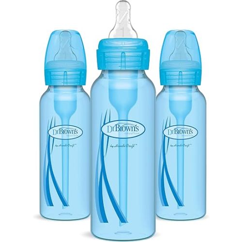 Dr. Brown's Options Baby Bottles, Blue, 8 Ounce