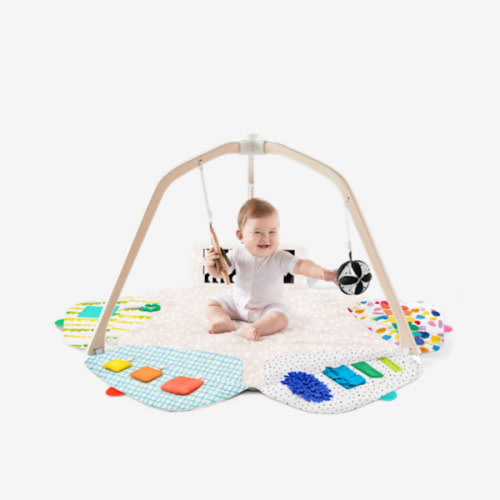 LOVEVERY | The Play Gym | Award Winning For Baby , Stage-Based Developmental Activity Gym & Play Mat for Baby to Toddler