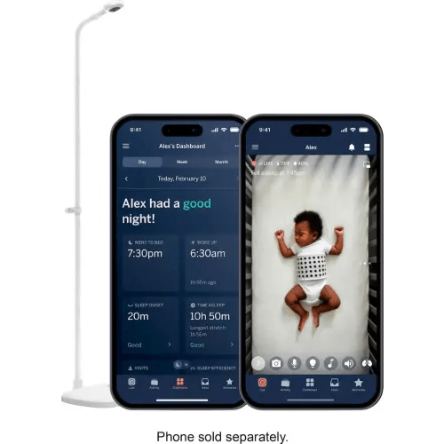 Nanit - Pro Smart Baby Monitor & Floor Stand - White