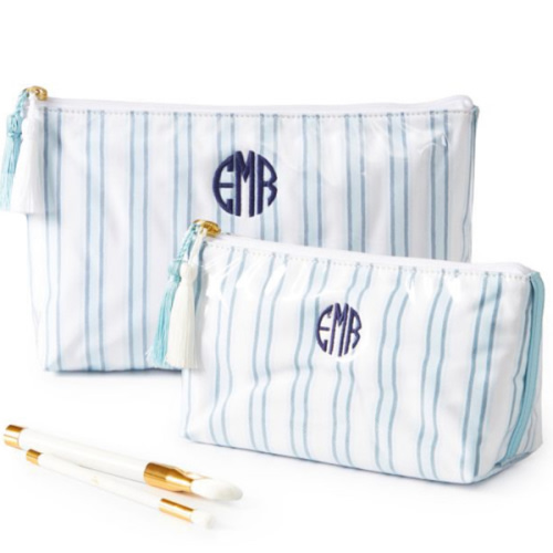 Clear Coated Travel Pouch