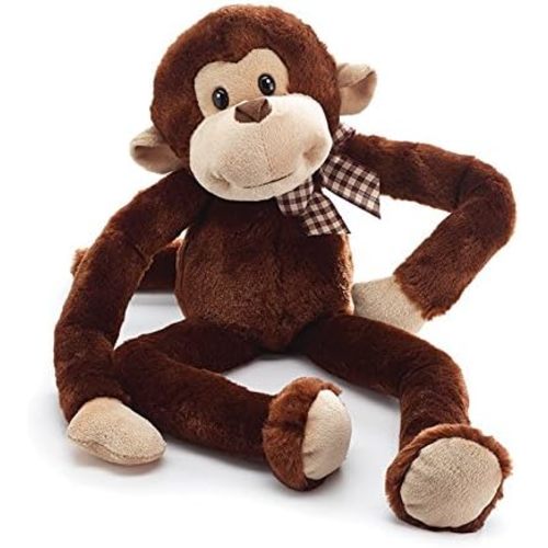 Burton and Burton Brown Monkey with Long Arms/Legs Plush, Multicolor