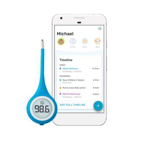 Kinsa QuickCare Bluetooth® Smart Thermometer | Kinsa Health