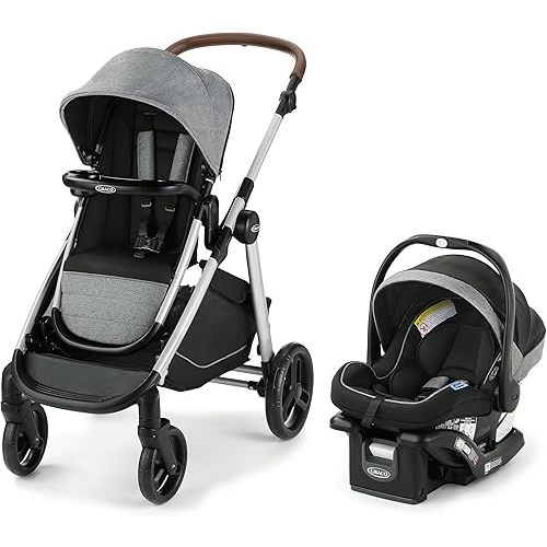 Graco Modes Nest2Grow Travel System, Ren with Expandable Double Stroller