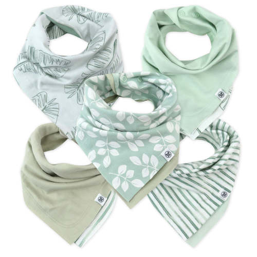 Multipack Organic Cotton Reversible Bandana Bibs | Honest Baby Clothing
