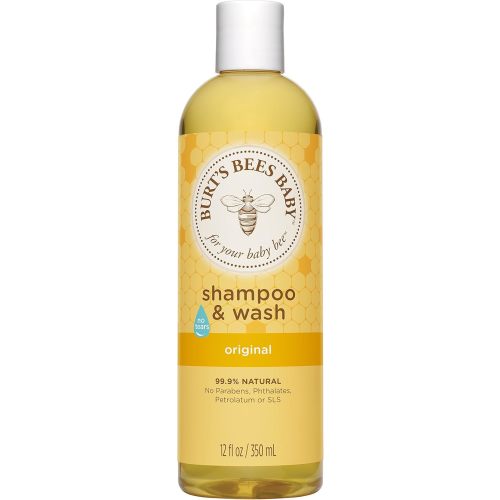 Burt's Bees Baby Shampoo & Wash, Original Tear Free Baby Soap - 12 Ounce Bottle