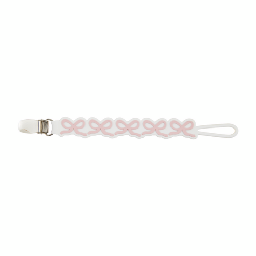 Mud Pie Bow Paci Clip