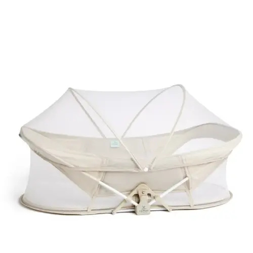 Ergopouch Portable Bassinet Ecru | Baby Bunting AU