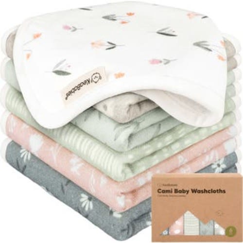 6-Pack Cami Baby Washcloths