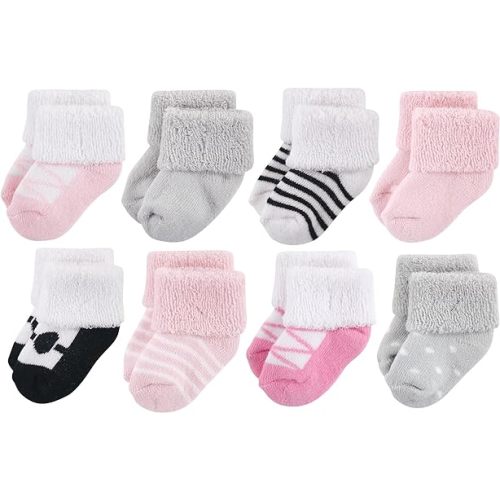 Luvable Friends Baby Newborn and Baby Terry Socks