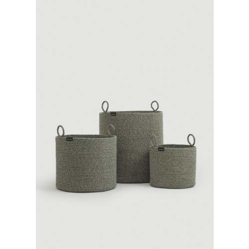 Green Loops Cotton Rope Basket | Home Storage & Organizing | SUNNY HOME