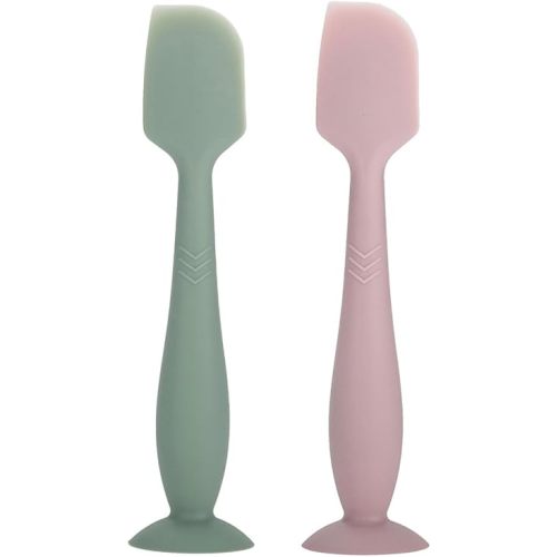 Baby Diaper Cream Spatula - Baby Diaper Rash Cream Applicator for Butt Paste Diaper Cream - Newborn Baby Essentials (green, pink)
