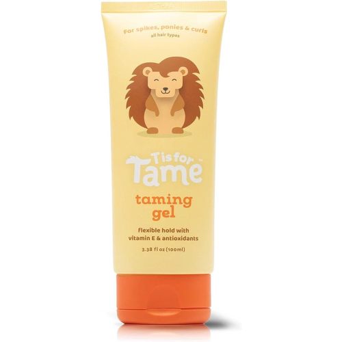 T is for Tame - Kids Hair Styling Gel, All-Natural Alcohol-Free Hair Gel for Kids & Toddlers, 2023 Launch Date (3.38 Fl Oz Pack of 1)