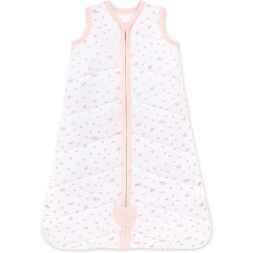 Burt's Bees Baby Beekeeper Wearable Blanket, Organic Cotton Swaddle 0.5 or 1.5 TOG, Newborn Essentials Shower Gift