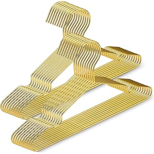 40 Pack Gold Clothes Hangers, Baby Hangers