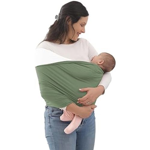 Kloovete Baby Wrap Carrier, Reversible Bonding Comforter, Soft & Stretchy Baby and Infant Sling, Perfect Baby Carrier Wrap Sling for Newborn and Infant up to 35 lbs.
