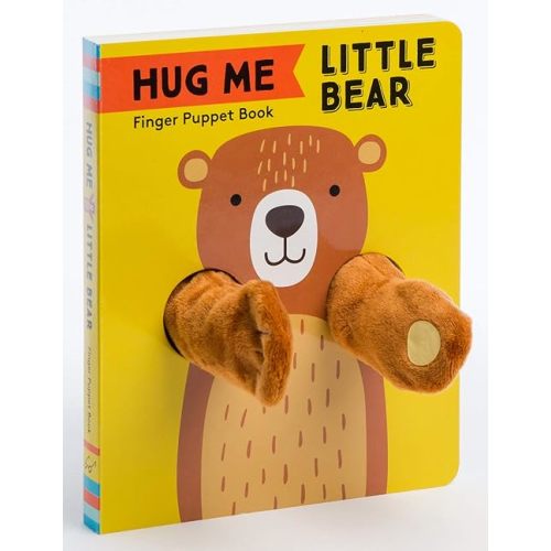 Hug Me Little Bear: Finger Puppet Book: (Baby's First Book, Animal Books for Toddlers, Interactive Books for Toddlers)