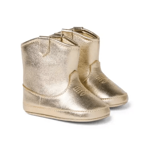 Baby Metallic Cowboy Boot