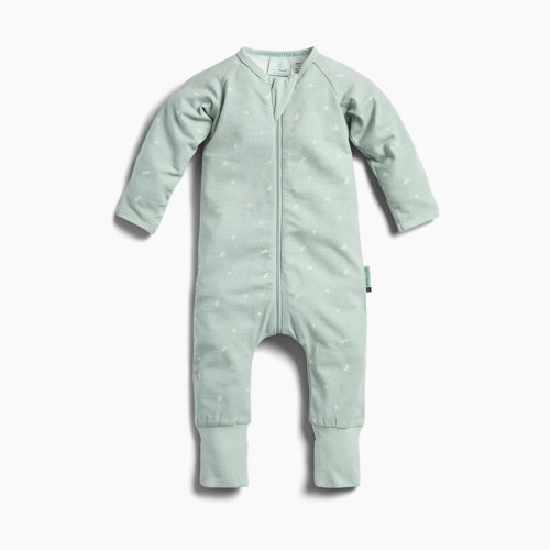 ergoPouch Long Sleeve Romper 0.2 TOG - Sage, 0-3 M