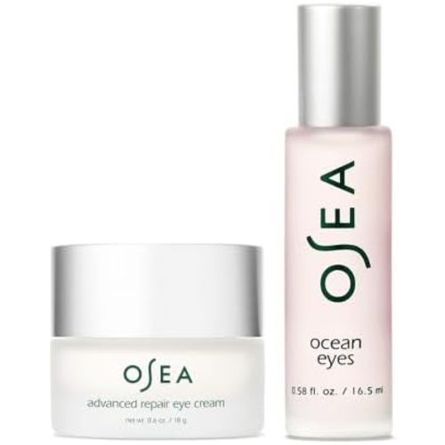 OSEA Eye Care Duo - Ocean Eyes Age-Defying Eye Serum Roller Ball & Advanced Repair Eye Cream