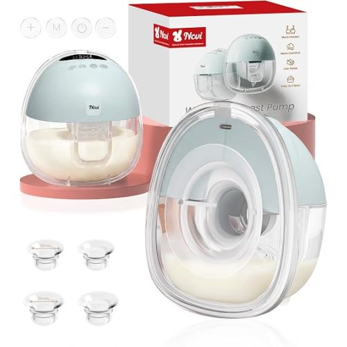 NCVI Wearable Breast Pump, Discreet & Wireless for Mom Working or Outsides