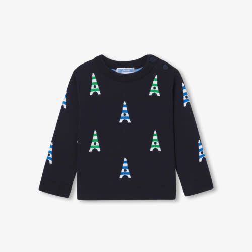 Jacadi Baby Boy Cotton Sweater