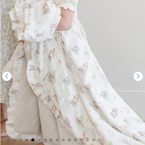 Peter Rabbit™ Muslin/Lush Blanket | Giftable Softness