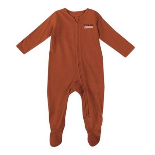 NCAA Texas Longhorns Infant Boys' Bodysuit - 3-6M: Cotton-Polyester Jersey Pajamas