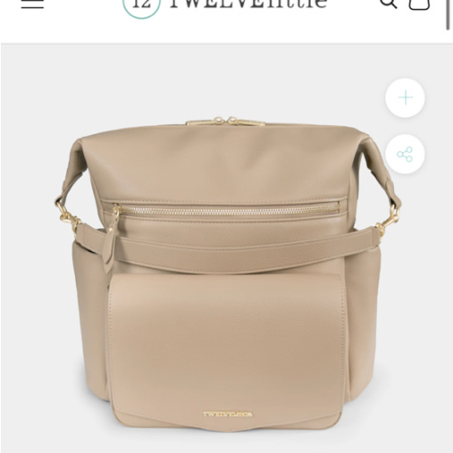 Peek-A-Boo Vegan Leather Convertible Hobo Backpack 2.0 in Taupe