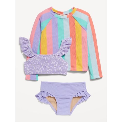 3-Piece Rashguard Swim Set for Toddler & Baby