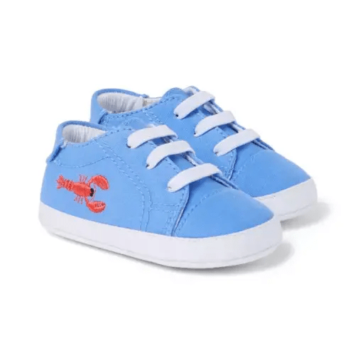 Baby Soft Blue Baby Lobster Sneaker by Janie and Jack