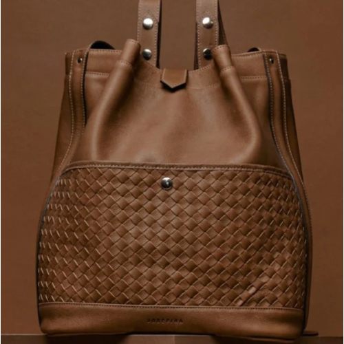 JOSEFINA BACKPACK BROWN Braided
