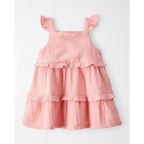Baby Organic Cotton Gauze Dress - Little Planet | Carter's