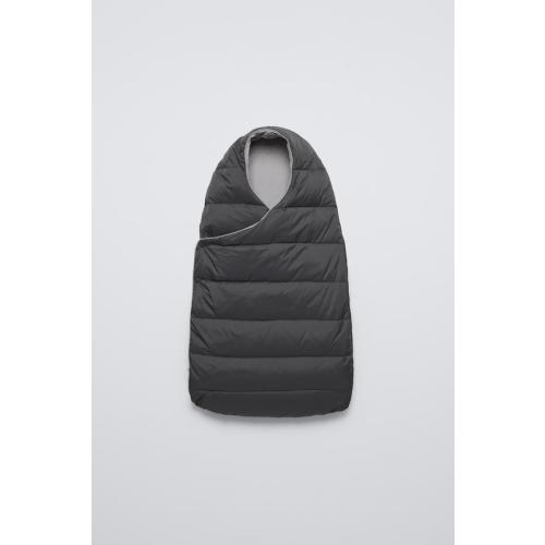 DOWN PUFFER NYLON BABY CARRIER - Anthracite grey | ZARA United States