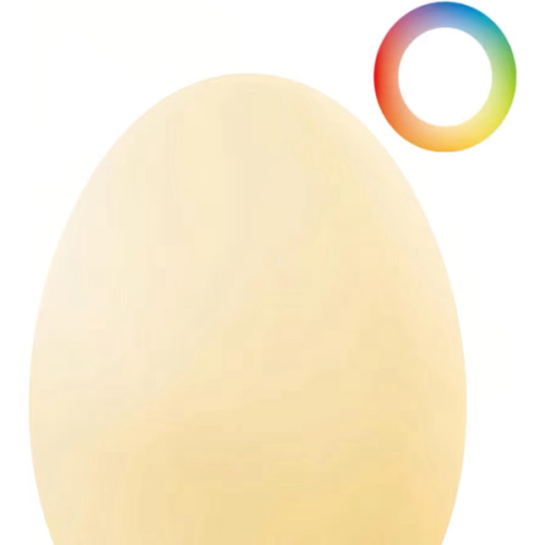 JolyWell Night Light for Kids, Baby Night Light with 7 Colors Changing Mode & Stepless Dimming, Nursery Night Light BPA Free,Rechargeable Egg Night Light for Breastfeeding 1h Timer & Touch Control