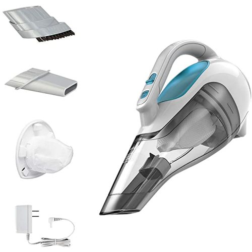 BLACK+DECKER dusbuster Handheld Vacuum, Cordless, Flexi Blue (HHVI315JO42) - Hand Vac