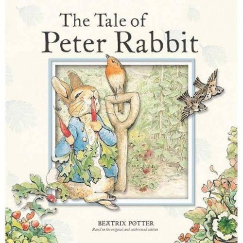 The Tale of Peter Rabbit - (Potter) by Beatrix Potter (Board Book)