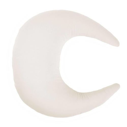 snuggle me Organic Nursing Pillow - Bottle & Breastfeeding Pillow with Organic Cotton Cover & Fiberfill, Machine Washable, Newborn Essentials Must Haves (Natural)