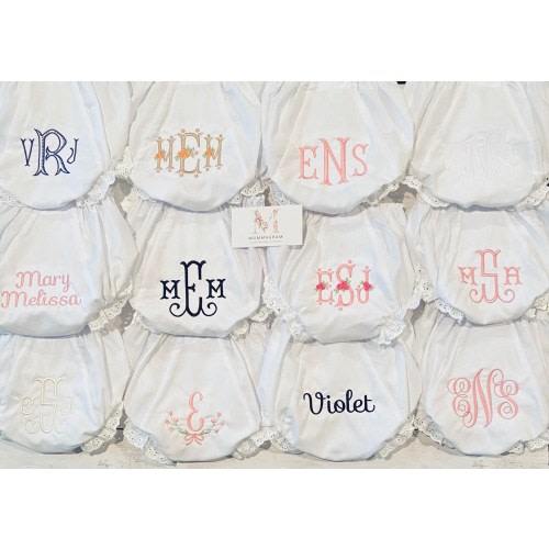 Baby Bloomers, Diaper Covers, Personalized Bloomers, Monogrammed Diaper Covers, Customized Baby Gift, Easter Basket Stuffer, Newborn Photos
