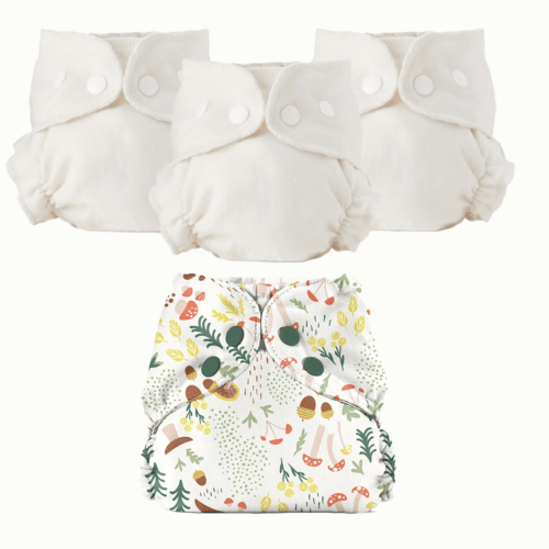 Organic Cloth Diaper Bundle Starter – Esembly