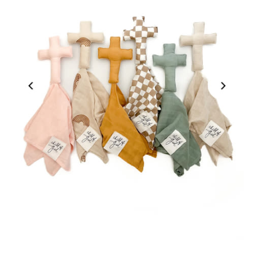 Cross Child of God Blankie – OUR HOUSE ABOVE