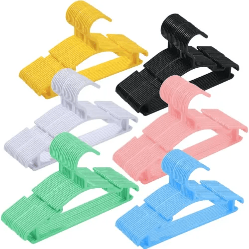 Baby Clothes Hangers,Kids Plastic Hangers for Closet,Toddler,Infant,Child,Newborn's Coat Hangers Ideal for Laundry and Nursery's Everyday Standard Use,120 Pack