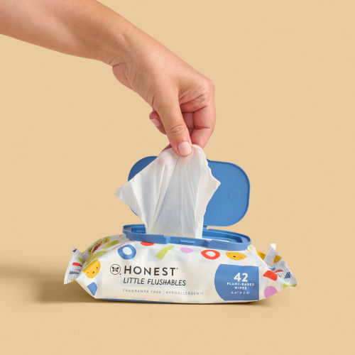 Little Flushables, 42 Count Wipes