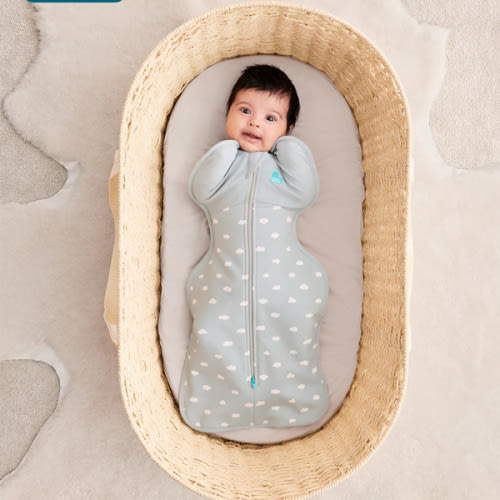 Swaddle Up Mini Cloud Light Olive – Love to Dream US