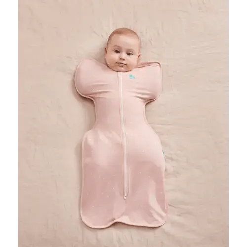 Swaddle Up™ 1.0 TOG Cotton Powder Pink Twinkle