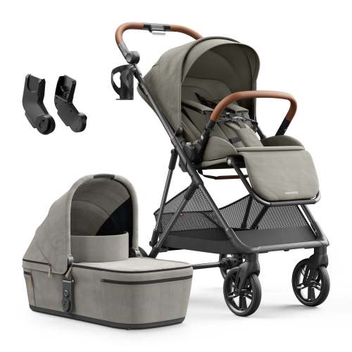 Air Lux Stroller With Bassinet - Vetiver Color